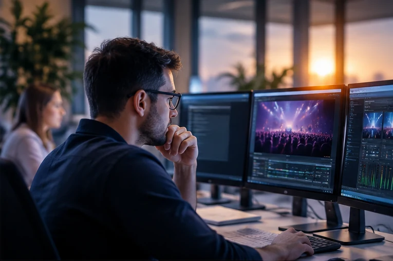 Professionele audio- en videostreaming
