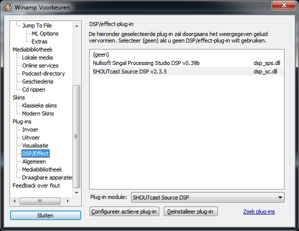 winamp plugins dsp