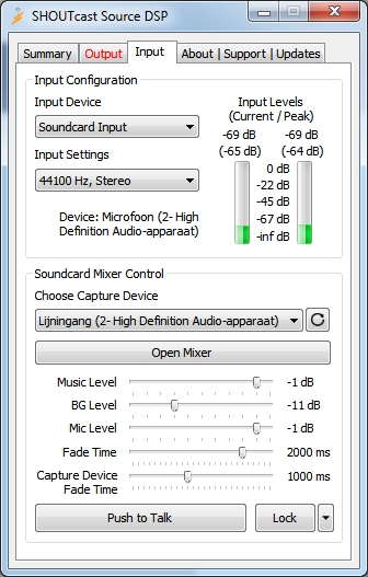 Soundcart input